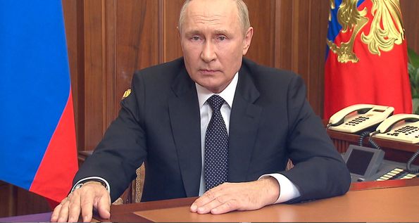 Wladimir Putin kündigt am 21. September 2022 eine Teilmobilisierung an | Wikipedia | Kremlin.ru | CC-BY 4.0