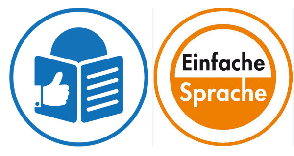 Icons leichte Sprache und einfache Sprache Icons leichte Sprache und einfache Sprache